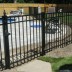 Aluminum Ornamental Three Rail Pool Fence